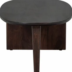 Woood Seam Salontafel Mango Hout Donkerbruin