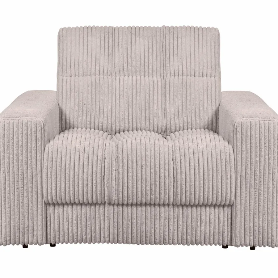 Woood Second date fauteuil grove ribstof naturel Online