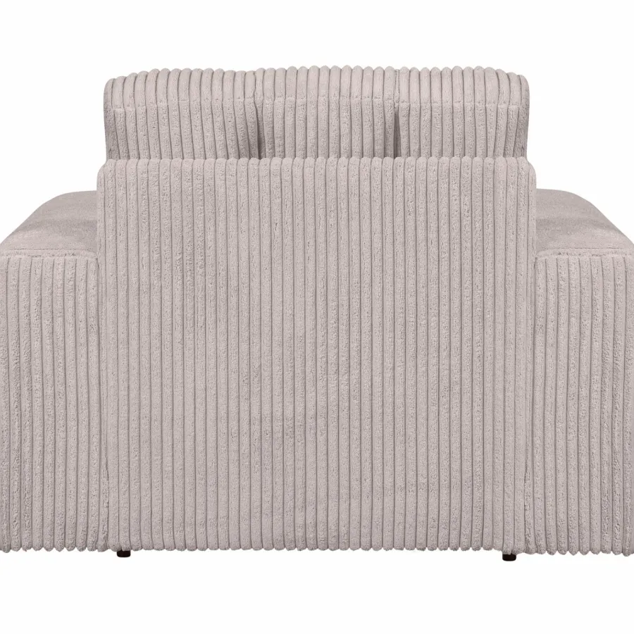 Woood Second date fauteuil grove ribstof naturel Online