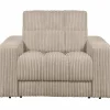 Woood Second date fauteuil grove ribstof travertin Discount