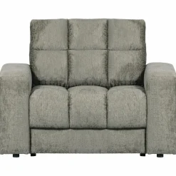 Woood Second date fauteuil structure velvet frost
