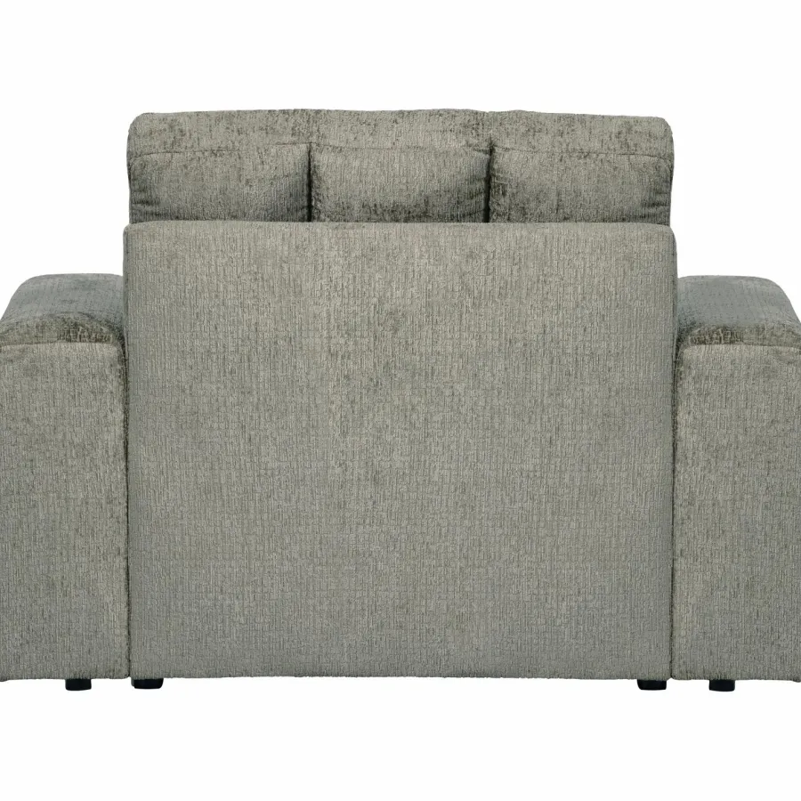 Woood Second date fauteuil structure velvet frost