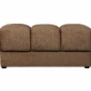Woood Second date hocker structure velvet brass
