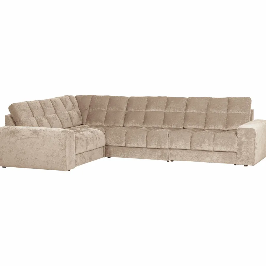 Woood Second date hoekbank links vintage nougat Hot