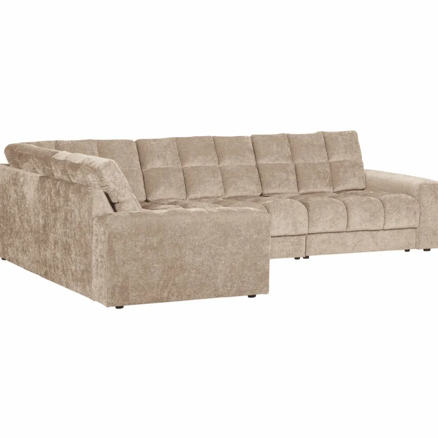 Woood Second date hoekbank links vintage nougat Hot