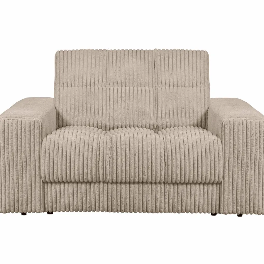 Woood Second date loveseat grove ribstof travertin Online