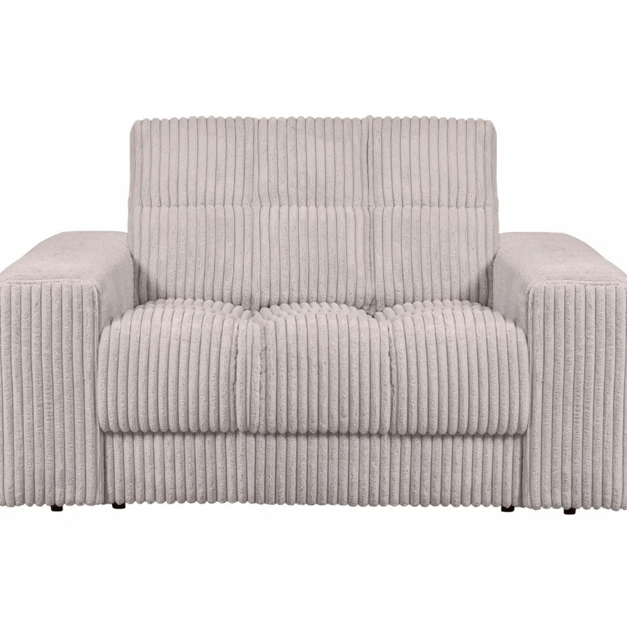 Woood Second date loveseat grove ribstof naturel Hot