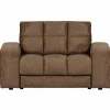 Woood Second date loveseat structure velvet brass New