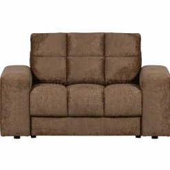 Woood Second date loveseat structure velvet brass New