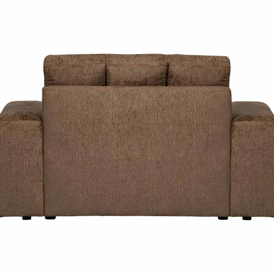 Woood Second date loveseat structure velvet brass New