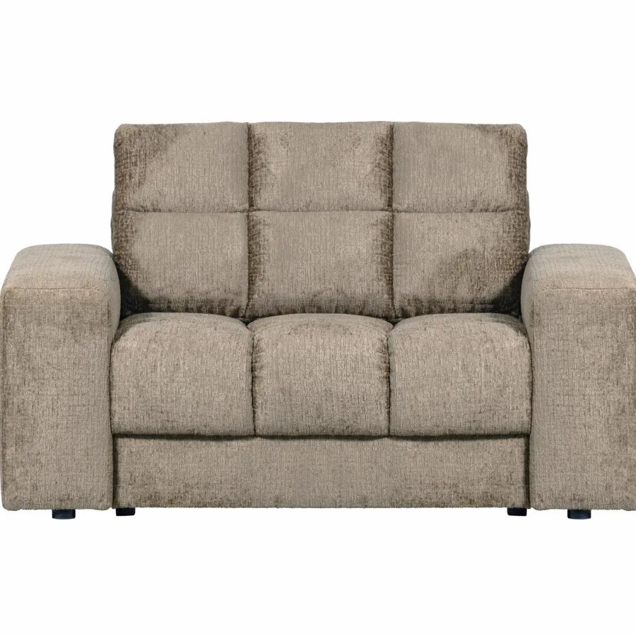 Woood Second date loveseat structure velvet wheatfield Outlet