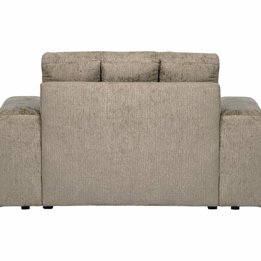 Woood Second date loveseat structure velvet wheatfield Outlet