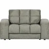 Woood Second date loveseat structure velvet frost New
