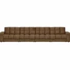 Woood Second date 4-zits bank structure velvet brass Clearance