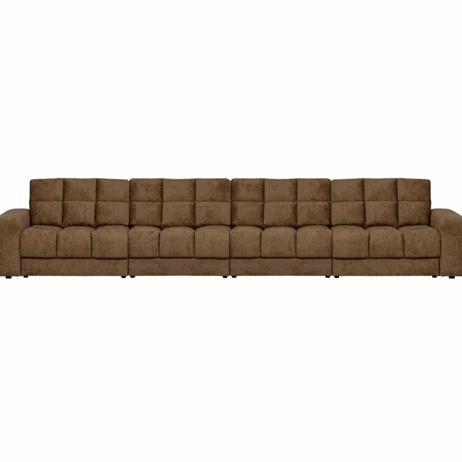 Woood Second date 4-zits bank structure velvet brass Clearance
