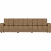 Woood Second date 3-zits bank vintage zand Outlet