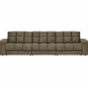 Woood Second date 3-zits bank structure velvet bonsai Online