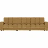 Woood Second date 3-zits bank vintage goud Discount
