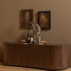 Woood Sense dressoir 4-deurs mango walnoot