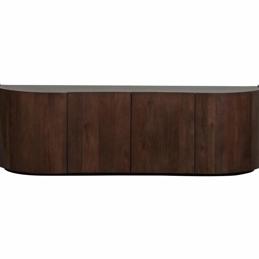 Woood Sense dressoir 4-deurs mango walnoot