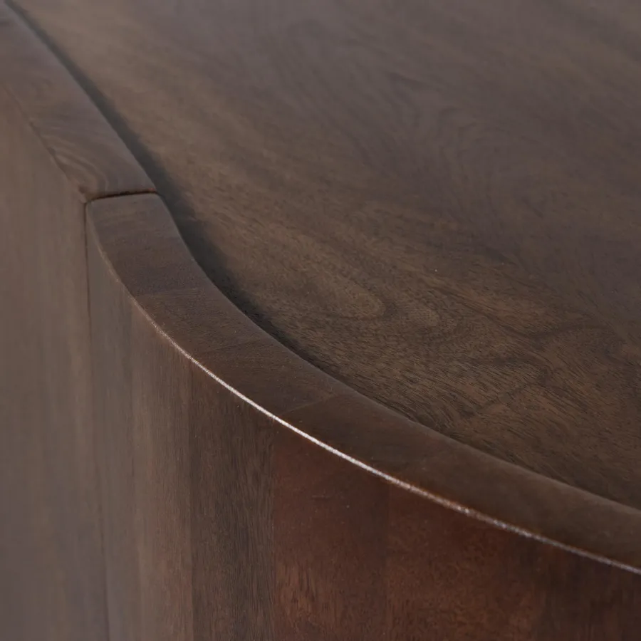 Woood Sense dressoir 4-deurs mango walnoot
