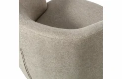 Woood Serra Draaifauteuil Geweven Stof Zand Outlet