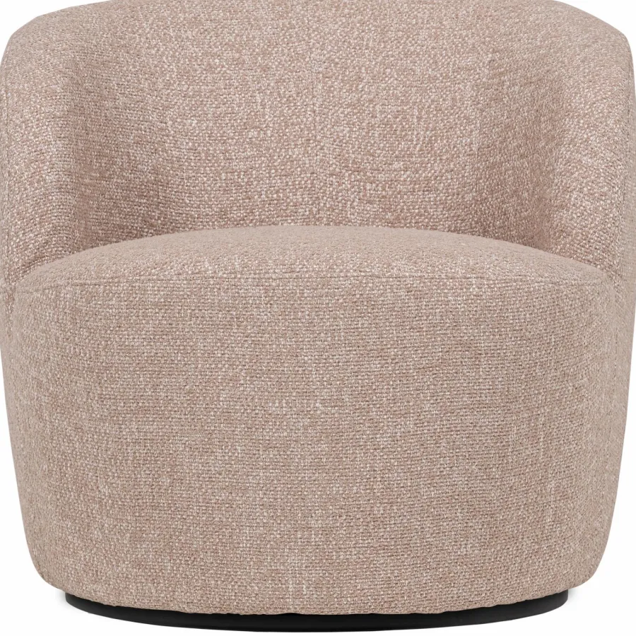 Woood Serra Draaifauteuil Naturel Melange Hot
