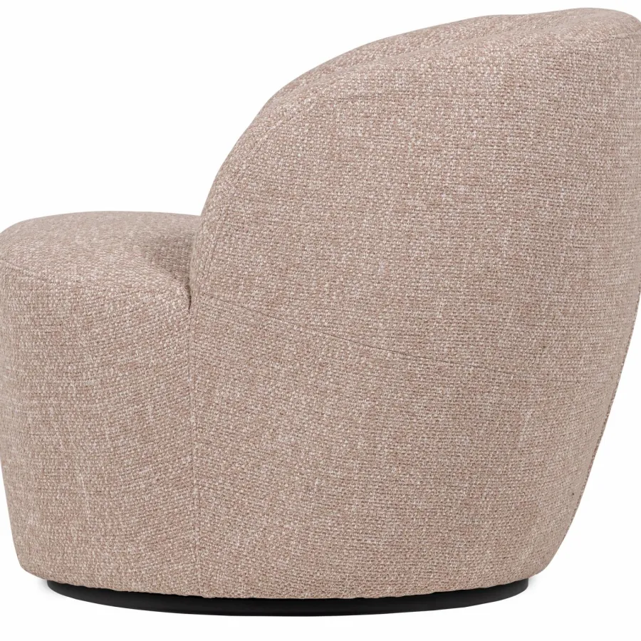 Woood Serra Draaifauteuil Naturel Melange Hot