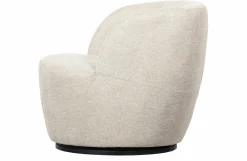 Woood Serra Draaifauteuil Geweven Stof Off White