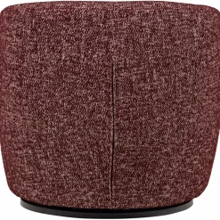Woood Serra Draaifauteuil Bordeauxrood Melange Discount