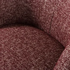 Woood Serra Draaifauteuil Bordeauxrood Melange Discount