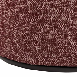 Woood Serra Draaifauteuil Bordeauxrood Melange Discount