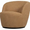 Woood Serra draaifauteuil melange stof curry Outlet