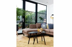 Woood Set van 2 - Nila Bijzettafels Zwart Discount