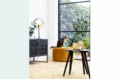 Woood Set van 2 - Nila Bijzettafels Zwart Discount