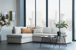 Woood Set van 3 - Lize Bijzettafels Hout/metaal Discount