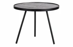 Woood Set van 3 - Lize Bijzettafels Hout/metaal Discount