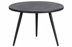 Woood Set van 2 - Suze Bijzettafels Hout/metaal Zwart Best