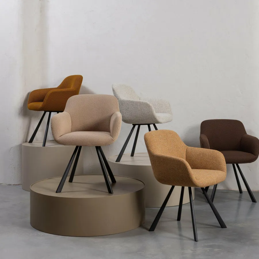 Woood Showroommodel Juno eetkamerstoel mesh naturel New
