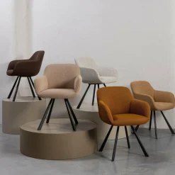 Woood Showroommodel Juno eetkamerstoel mesh naturel New