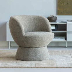 Woood Shuffle Draaifauteuil Bruin Melange Online