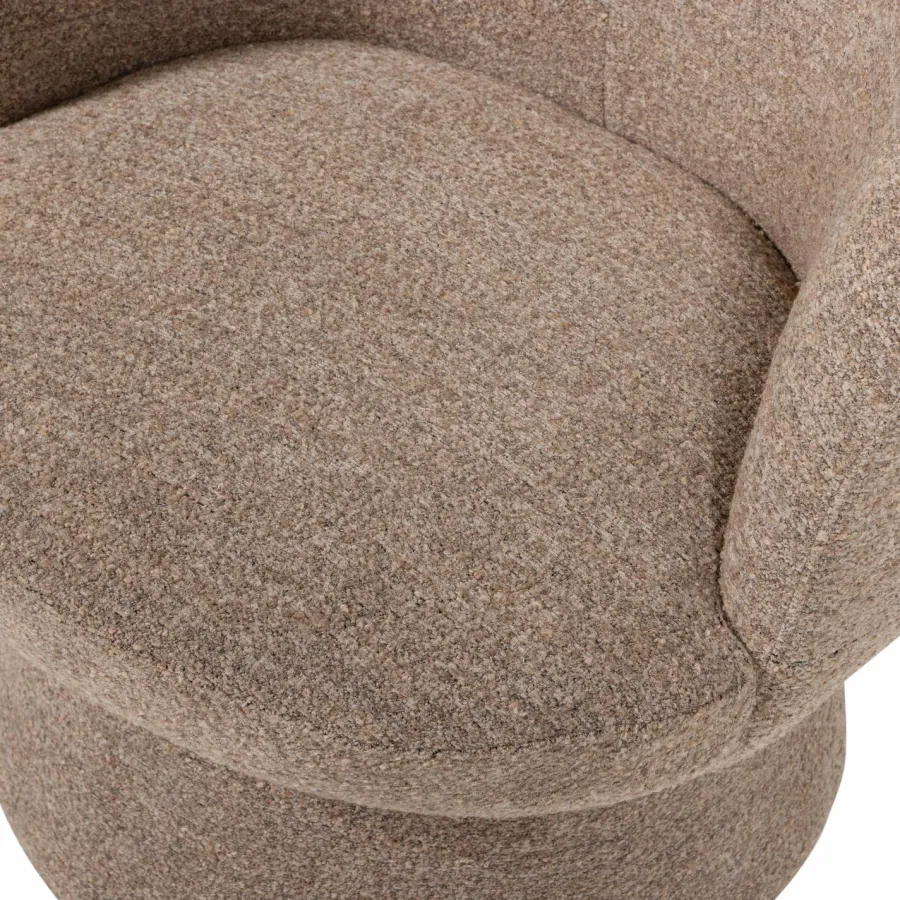 Woood Shuffle Draaifauteuil Bruin Melange Online