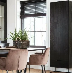 Woood Silas Hoge Kast Essen Blacknight [fsc] Online