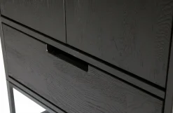 Woood Silas Hoge Kast Essen Blacknight [fsc] Online