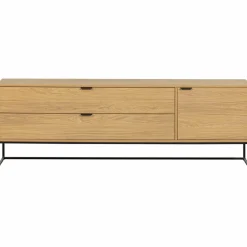 Woood Silas tv meubel 180cm eiken decor [fsc] Outlet
