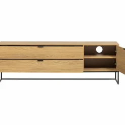 Woood Silas tv meubel 180cm eiken decor [fsc] Outlet