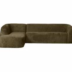 Woood Sloping hoekbank links structure velvet bonsai Online