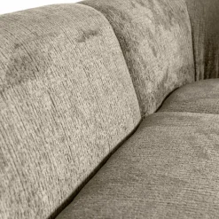 Woood Sloping hoekbank rechts structure velvet wheatfield Outlet