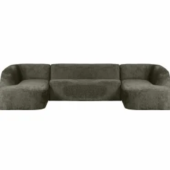 Woood Sloping u-vorm bank structure velvet frost Hot