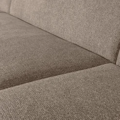 Woood Sloping u-vorm bank lichtbruin melange New